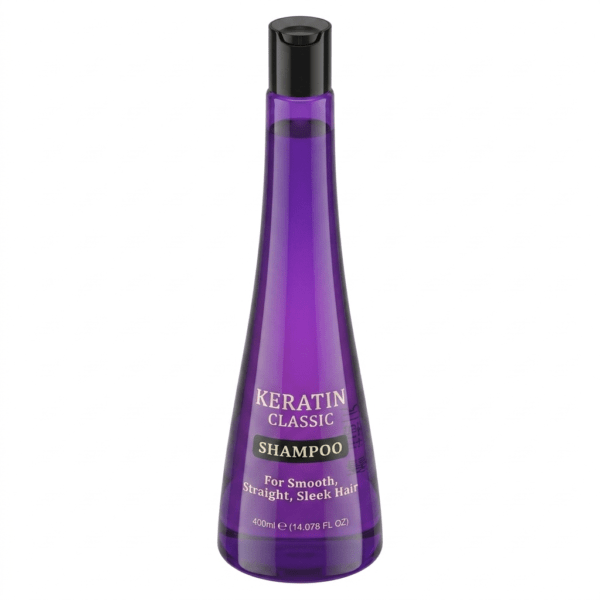 Keratin Classic Shampoo 400ml - Imported for Smooth, Straight & Sleek Hair