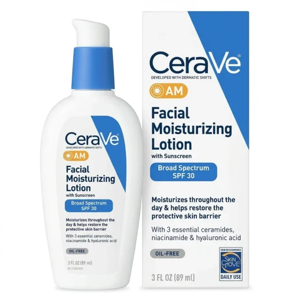 CERAVE AM OIL FREE FACIAL MOISTURIZING LOTION SPF 30 (89ML)