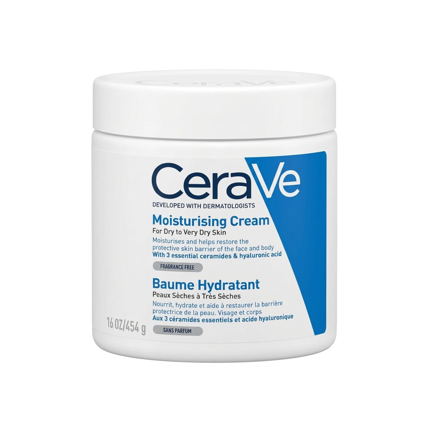 Untitled design (20) CeraVe Moisturising Cream 454g - Deep Hydration for Dry to Very Dry Skin - Image 1
