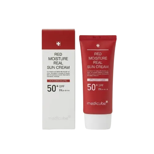 MEDICUBE RED MOISTURE REAL SUN CREAM