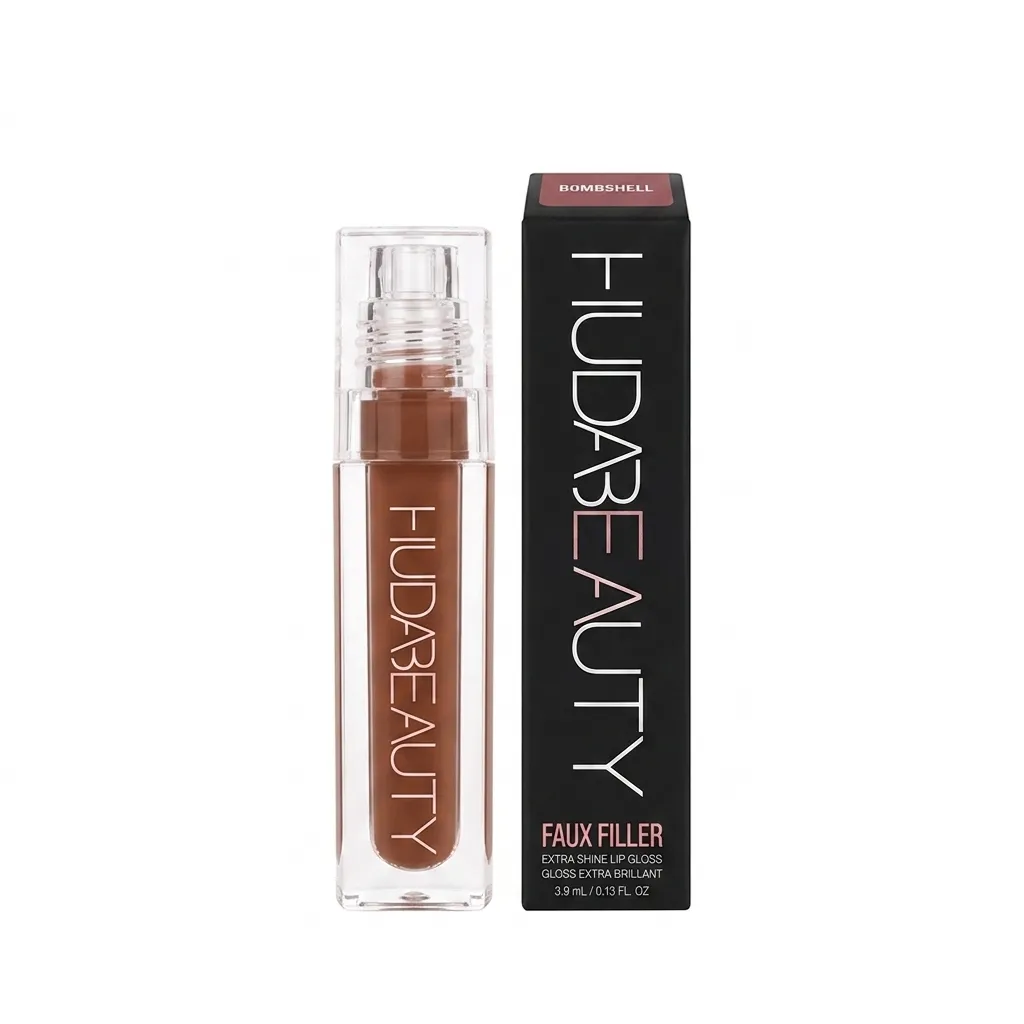 HUDA BEAUTY Faux Filler Extra Shine Lip Gloss