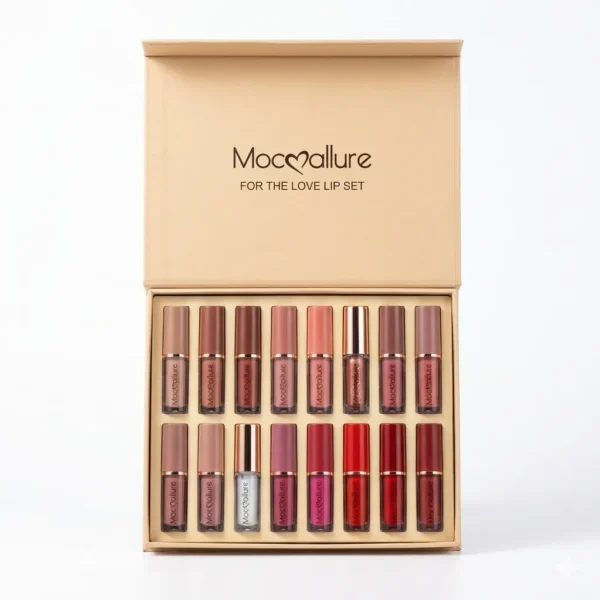 Mocallure For The Love 12-Piece Matte Lip Gloss Set