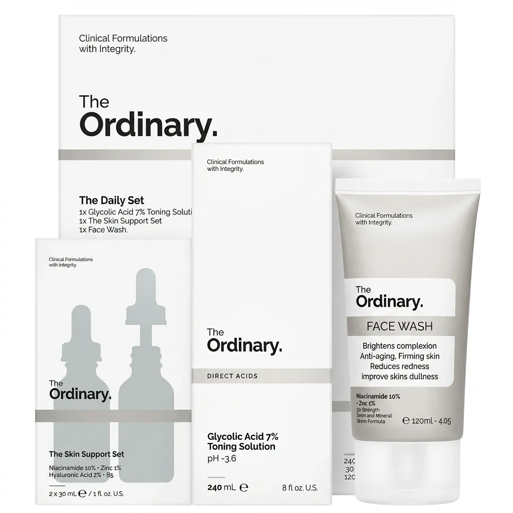 The Ordinary Daily Skincare Set
