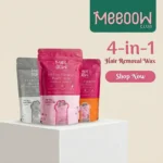 4-in-1 Body Hair Removal Wax Powder Mask - Painless & Natural